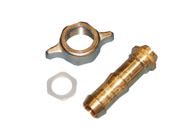 Schlauchanschl. lang 13mmx1/2" aus der Kategorie Schlauchanschlüsse