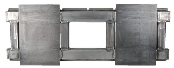 Rahmen mit gerader Platte aus der Kategorie Frontladertechnik_Futtertechnik