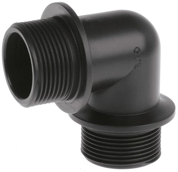 Kniestück 90° 1 1/4" AG/AG aus der Kategorie Schlauchanschlüsse