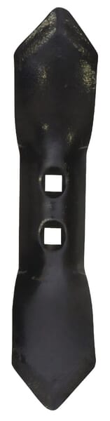 Grubberspitze 290x65x8mm, reversibel, gekrümmt, 2 Löcher, passend für Universal (CP581KR) – passend für Bednar