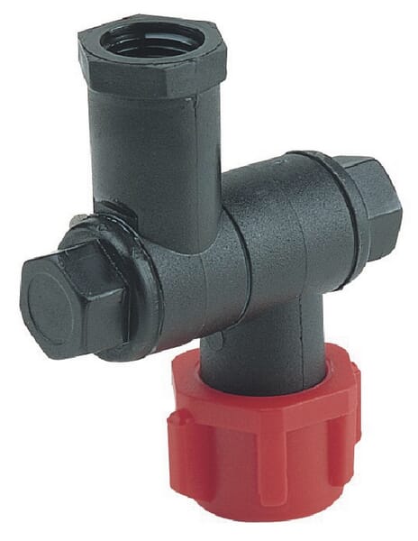 Gelenk-Düsenhalter einfach 3/8" aus der Kategorie Spritzgestänge und Düsen