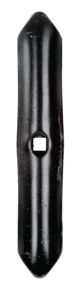 Grubberspitze 210x40x6mm, umkehrbar, gebogen, 1 Loch, passend für Väderstad CP5032