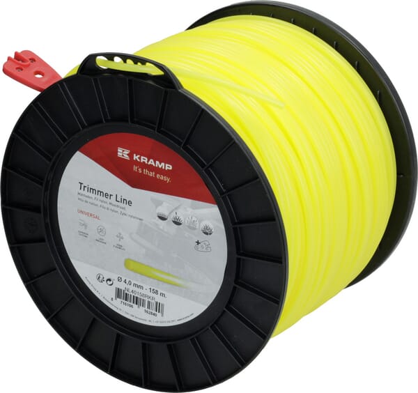 Mähfaden Ø 4mm 158m rund gelb Kramp (NL40158RKR) von Kramp