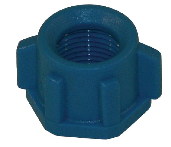 Überwurfmutter blau 3/8" aus der Kategorie Spritzgestänge und Düsen