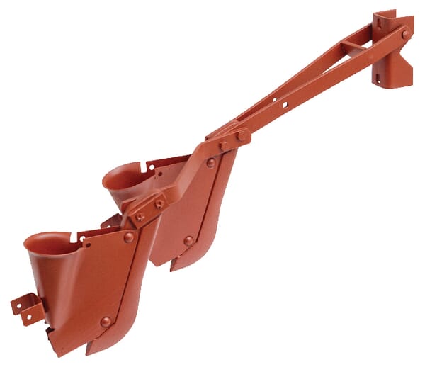 Säschar doppelt, Halter aus Blech, rechtsseitig (61003043330040) - Aus unserem Sortiment für Bodenbearbeitung - Säschar und -Scheiben