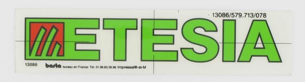 Aufkleber Etesia (ET13086)