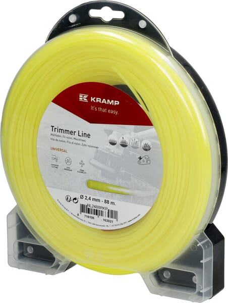 Mähfaden Ø 2.4mm 90m rund weiß (NL2488RKR) von Kramp