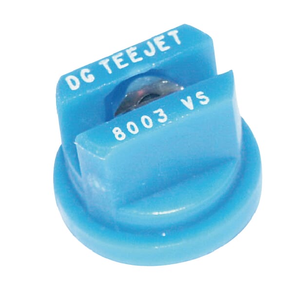Flachstrahldüse DG 80° 03 blau aus Edelstahl TeeJet aus der Kategorie Spritzgestänge und Düsen
