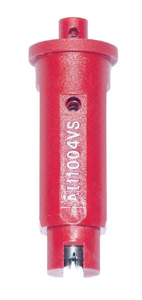 Injektordüse AI 110° rot V2A aus der Kategorie Spritzgestänge und Düsen