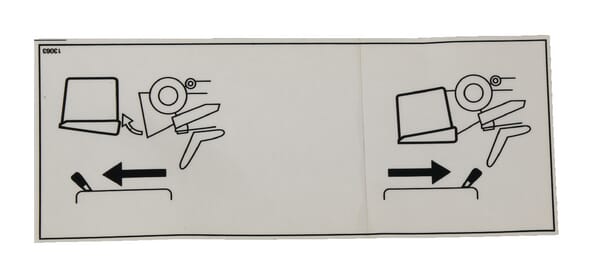Aufkleber Korbteil (ET13063)