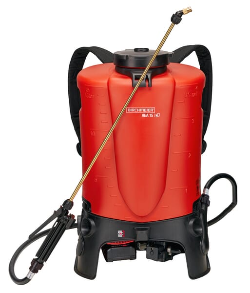 Rückenspritze (15 Liter) mit Akkupack, mit Ladegerät EU REA 15 AC1, aus der Kategorie Rückenspritzen und Handspritzen
