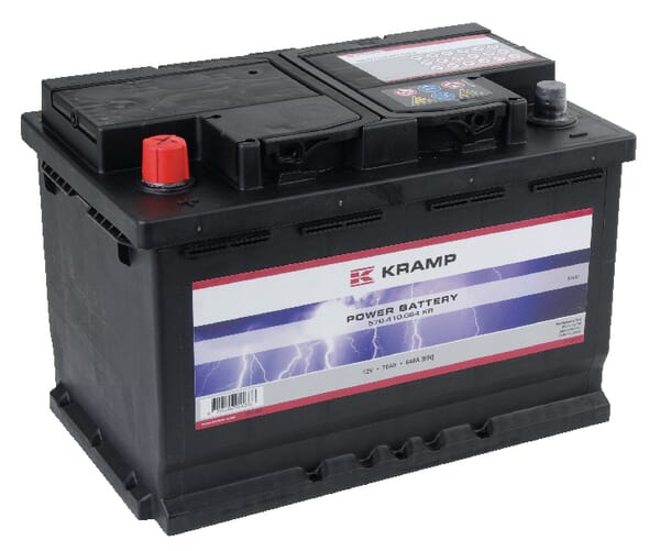 Motorelektrik Batterie 12V 70Ah 640A Kramp 570410064KR
