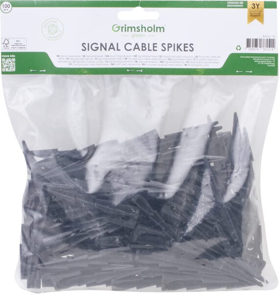 Erdspieße für Begrenzungskabel, 100 Stck (FGP151) von Grimsholm