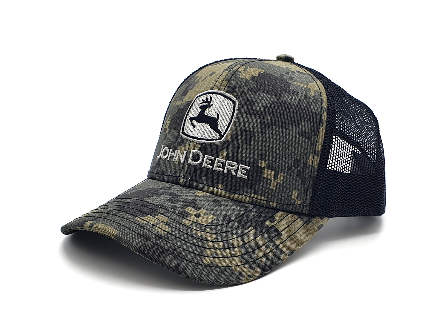 JOHN DEERE Cap Herren Camo mit grauem Mesh MC13080407BK MC13080407BK