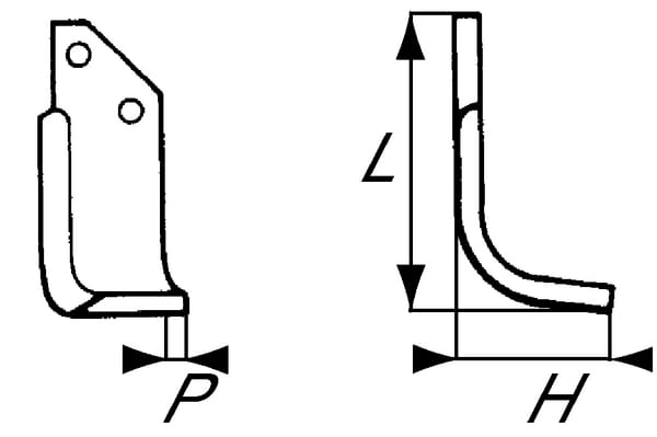 Fräsmesser L. B.C.S RB48426
