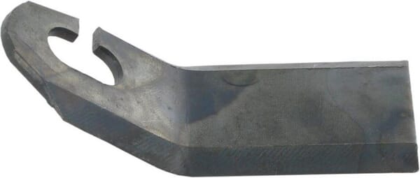 Schlegelmesser, Länge 79mm, breite 32mm, dicke 3mm, bohrungsdurchmesser 10,17mm (CK3642) – Unbranded