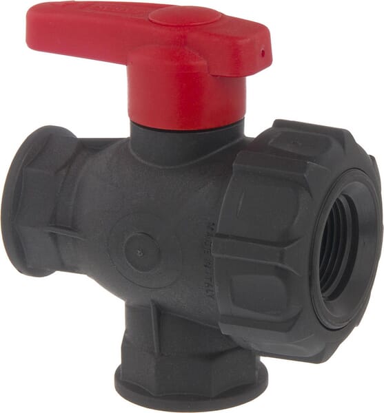 Dreiwege-Kugelhahn 3/4" aus der Kategorie Regeltechnik