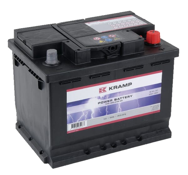 Elektrische Ausrüstung Motor Batterie 12V 55Ah 480A Kramp 556400048KR