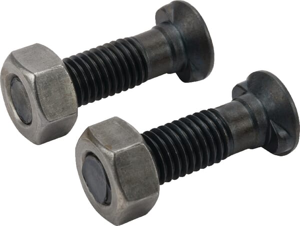 Pflugschraube, Kopftyp Oval, M12 x 45mm, 8.8, Kramp (1245COP025) – passend für Kongskilde