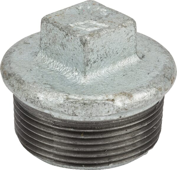 Stopfen verzinkt AG 1 1/2" (FG290112) – passend für Vogel & Noot