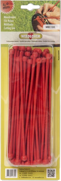 Mähfaden Ø 4mm rot Weed Lover (WEE11040) von Weed Lover