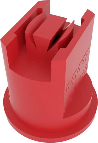 Zweistrahlige Antidriftdüse AZT 110° 04, Kunststoff rot MMAT aus der Kategorie Spritzgestänge und Düsen