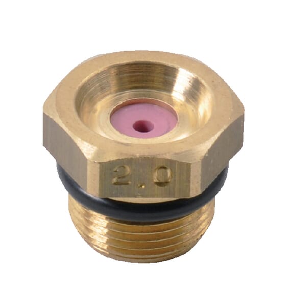 Hohlkegeldüse Ø 2,0 mm Messing aus der Kategorie Spritzgestänge und Düsen