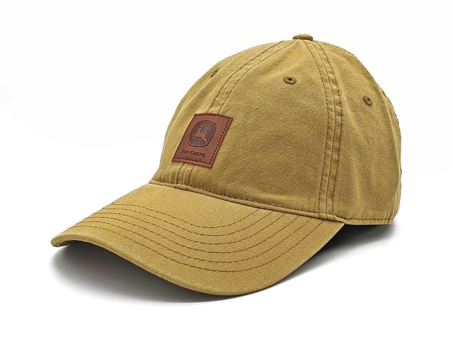 JOHN DEERE Cap Canvas Herren mit Lederpatch MC13080619CB MC13080619CB