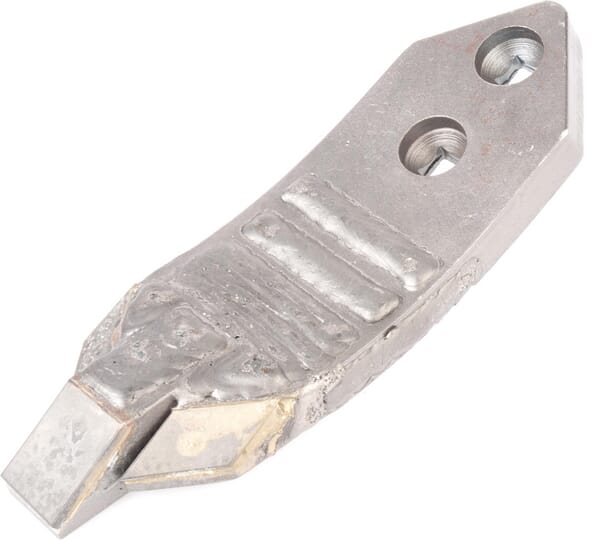 Grubberspitze 246x80x20mm, gehärtet, gekrümmt, 2 Löcher, passend für Kuhn (H2212540CN) – passend für Kuhn