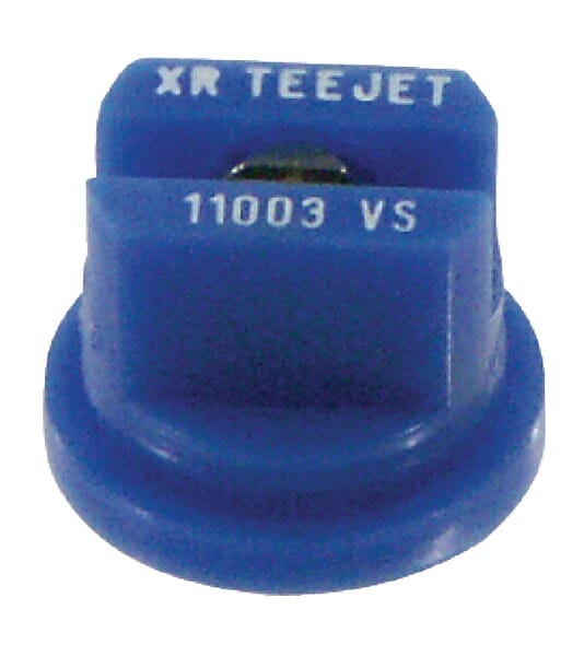 Flachstrahldüse XR 110° blau V2A aus der Kategorie Spritzgestänge und Düsen
