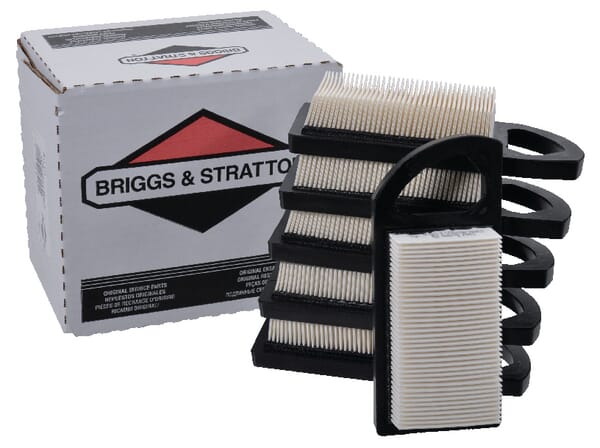 Luftfilterset flach 6x 797007 (4213) von Briggs & Stratton. Aus unserem Sortiment für Verbrennungsmotoren - Briggs & Stratton
