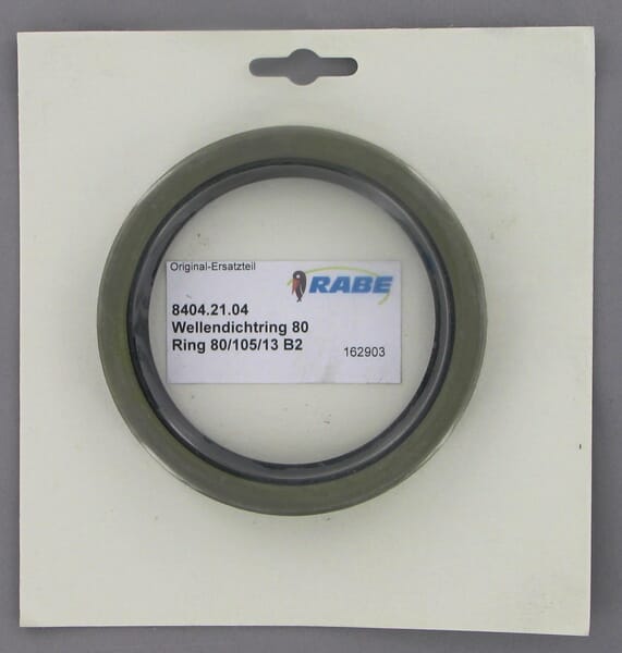 Wellendichtring 80x105x13 B2 (84042104) – passend für Rabe