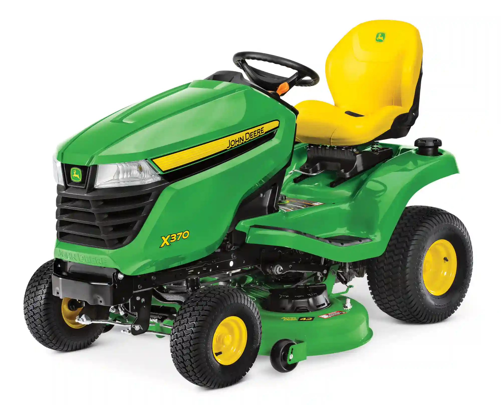 JOHN DEERE Rasentraktor X370 ohne Mähwerk