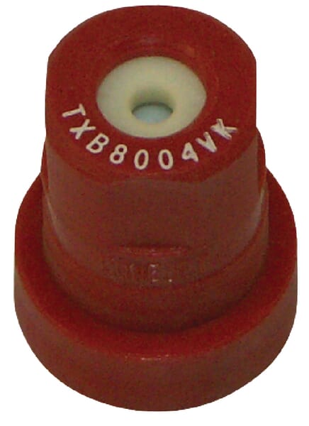 Hohlkegeldüse TXB 80° rot Keramik aus der Kategorie Spritzgestänge und Düsen