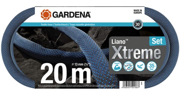 Textilschlauch Liano™ Xtreme 13 mm (1/2"), 20 m Satz (GA18470) von Gardena