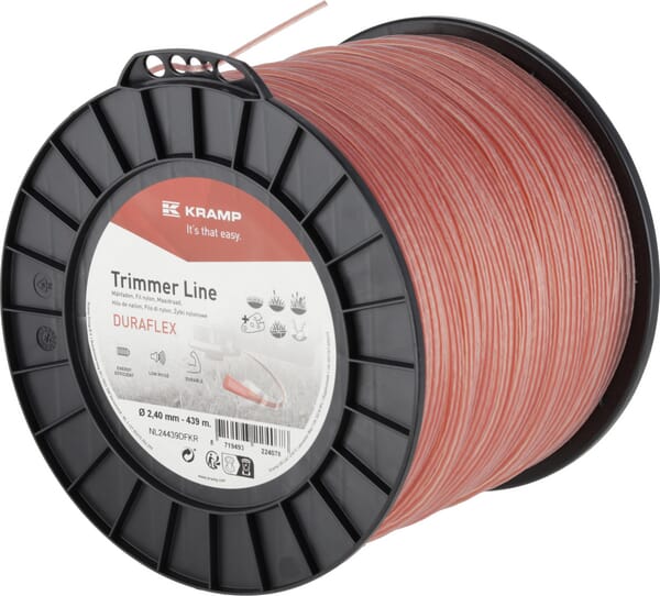 Trimmerschnur Ø2,4x439m, Kramp DuraFlex (NL24439DFKR) von Kramp
