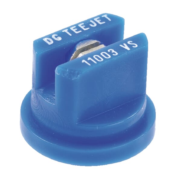 Flachstrahldüse DG 110° blau V2A aus der Kategorie Spritzgestänge und Düsen