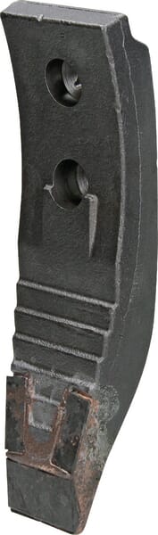 Grubberspitze 265x80x20mm, gehärtet, flach, 2 Löcher, passend für Horsch (00311069KR) – passend für Bednar