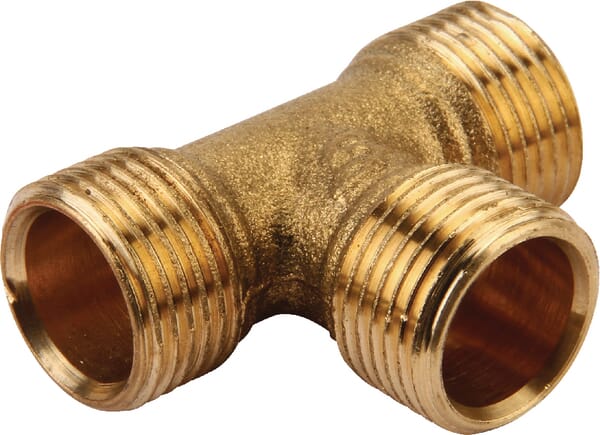 T-Stück MS AG 3/8" aus der Kategorie Schlauchanschlüsse