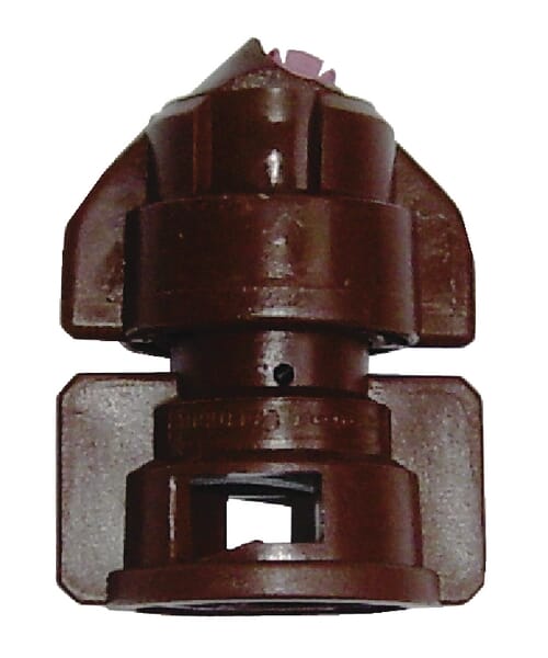Doppelflachstrahldüse TDHS 110° braun aus der Kategorie Spritzgestänge und Düsen