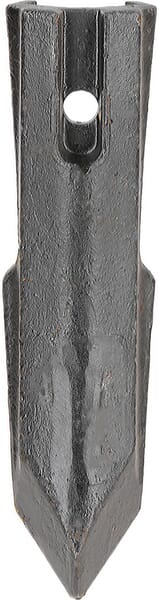 Grubberspitze 160x70x20mm, gehärtet, flach, 1 Loch, passend für Bourgault 200SPK0215N