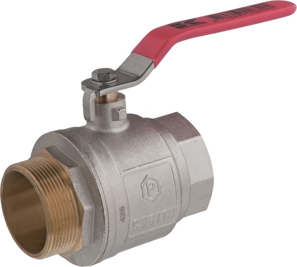 Kugelhahn BSP IG/AG 2" + Edelstahlgriff aus der Kategorie Regeltechnik