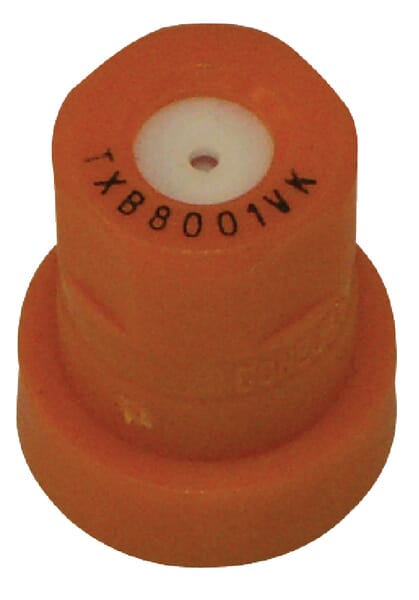 Hohlkegeldüse TXB 80° orange aus der Kategorie Spritzgestänge und Düsen