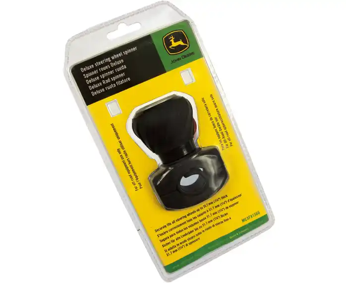 JOHN DEERE Deluxe Lenkrad Knauf Lenkhilfe Logo Grün JOHN DEERE Deluxe Lenkrad Knauf Lenkhilfe Logo Grün