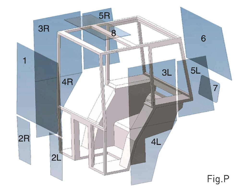 Kabine Fenster R564766