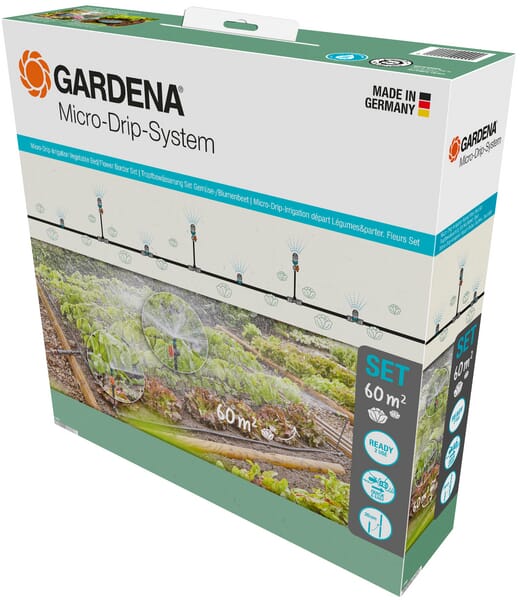 Micro-Drip-Bewässerungsset (60m²) (GA13450) von Gardena