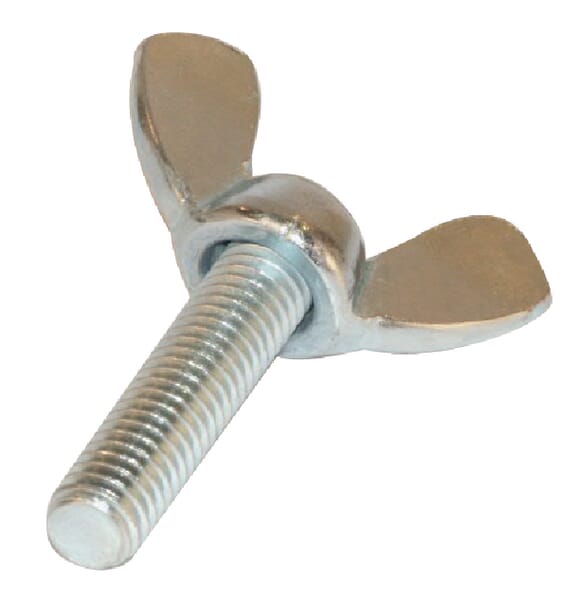 Flügelschraube verzinkt M6x16 (316616) – Kramp
