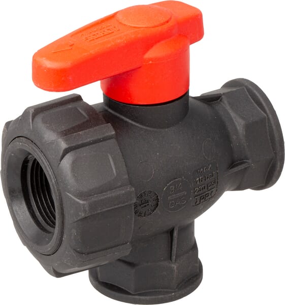 3-Wege-Kugelhahn 3/4" aus der Kategorie Regeltechnik