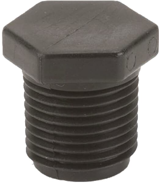 Stopfen 3/4" NPT PP aus der Kategorie Schlauchanschlüsse