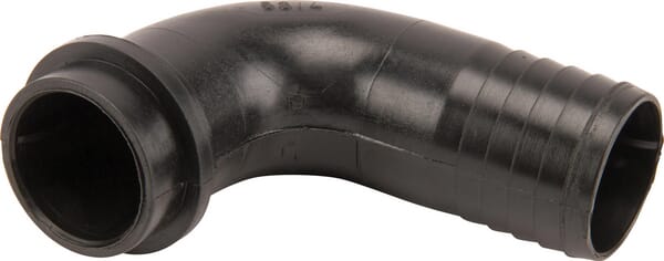 Schlauchanschluss  gebogen  30 mm aus der Kategorie Pumpen